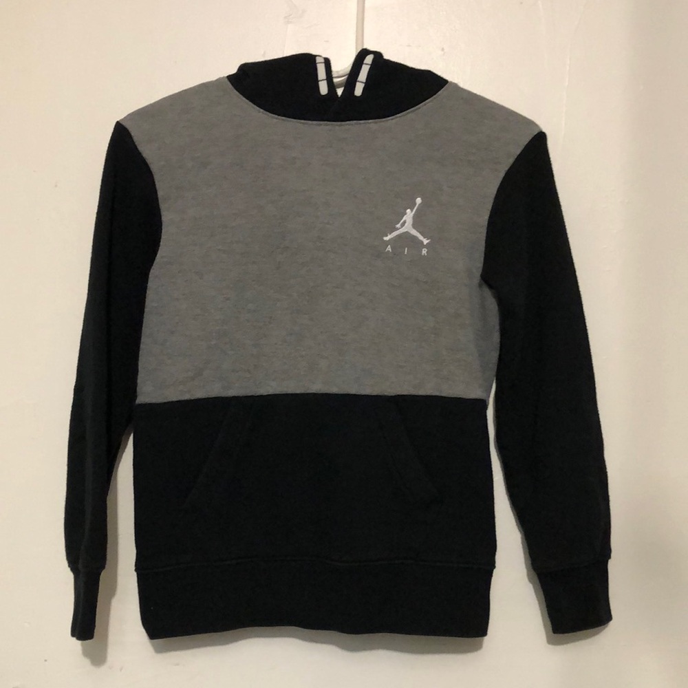 Jordan Hoodie: Black and Gray